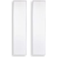 POPP® Panel LED 60x60 30x120 (Pack2) 40W Driver LIFUD 4000Lm IP20 4000K Neutro 6000 Fria para Falso Techo series ECO…